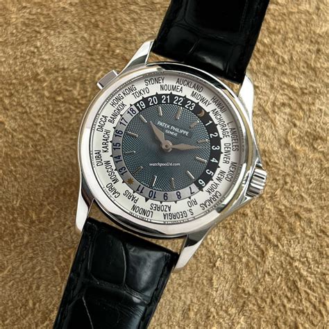 patek philippe world time date|Patek Philippe world time 5110.